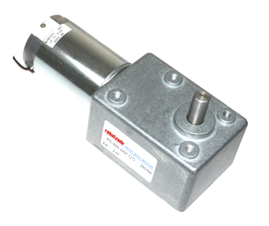 24V 60 RPM L Reduktorlu Yüksək Torklu DC Motor