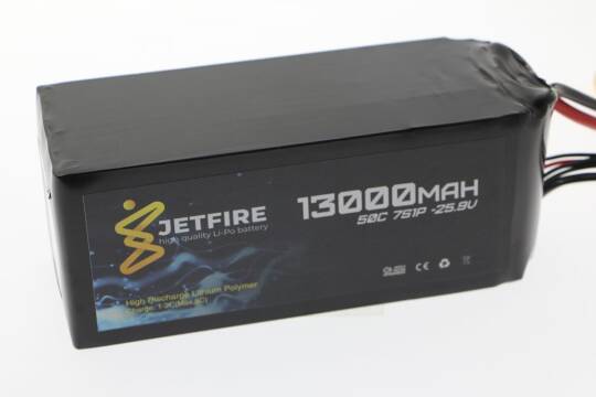 25.9V 13000mAh 50C Li-Po Batareya 7S JetFire Batareya