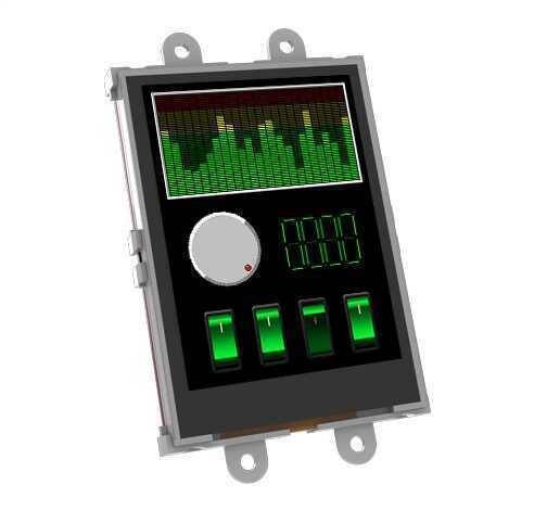 2.8′′ Arduino Touch LCD Display Shield - 2