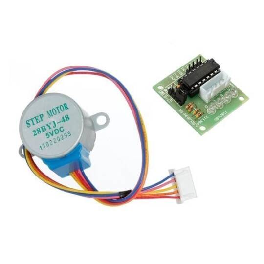 28 BYJ-48 Reduktorlu Step Motor və ULN2003A Step Motor Sürücü Kartı - 2