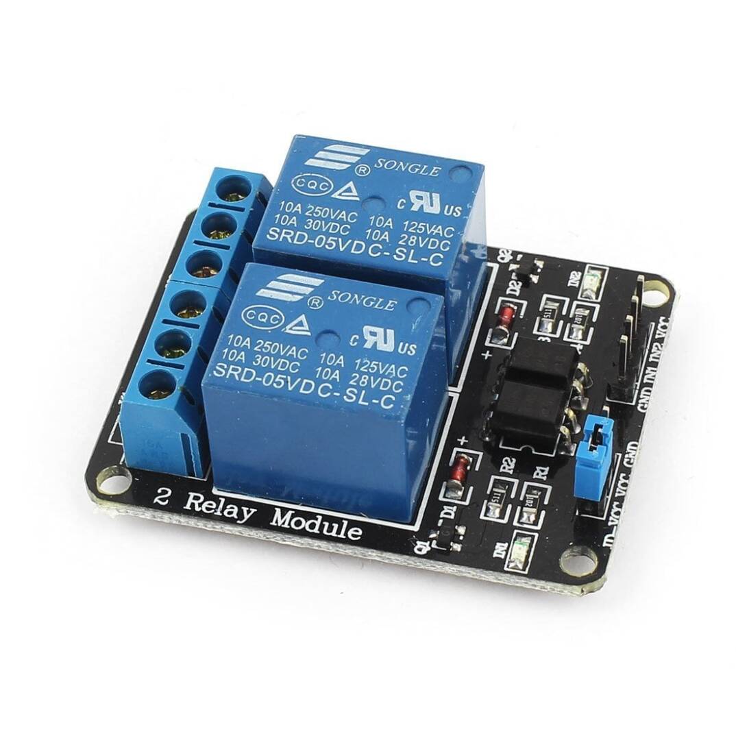 2'li 5V Rele Kartı - 2 Way 5V Relay Module - 2
