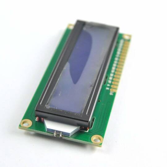 2x16 LCD Ekran - Mavi Üzərində Ağ - 2