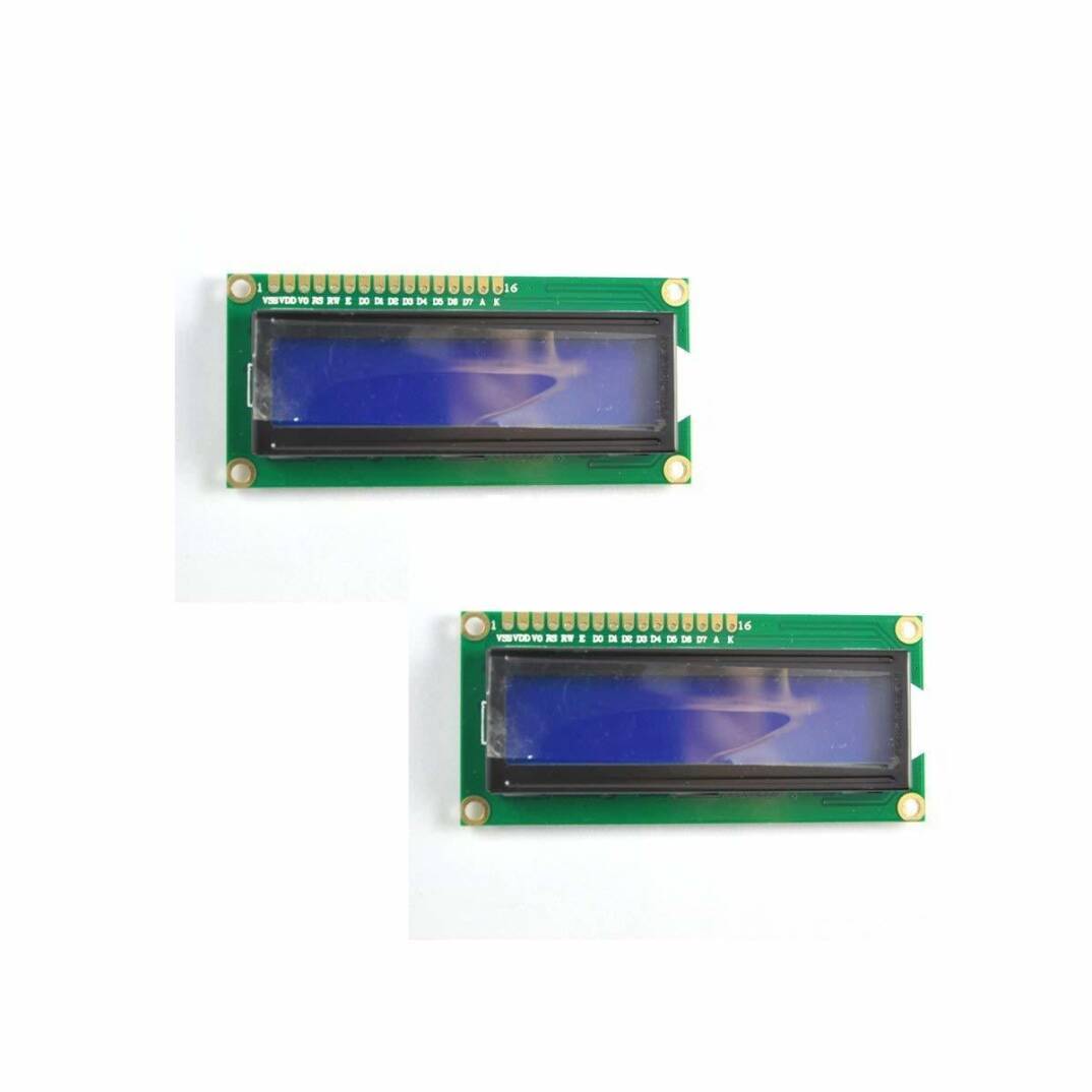 2x16 LCD Ekran - Mavi Üzərində Ağ - 4
