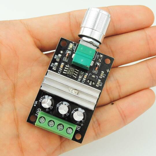 3 Amper Təcilli DC Motor Sürət İdarəetmə Kartı - 3