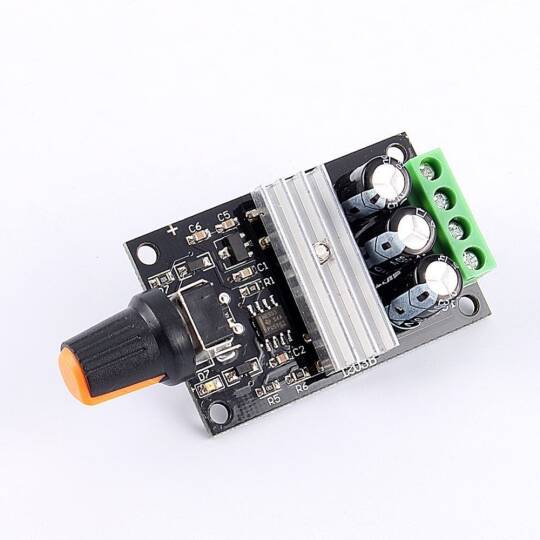 3 Amper Təcilli DC Motor Sürət İdarəetmə Kartı - 4