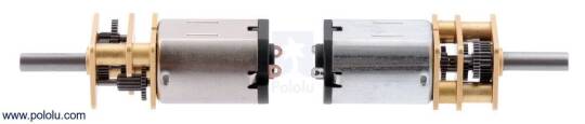30:1 6V 1000 RPM Karbon Fırçalı Metal DC Motor - 3
