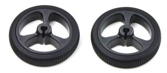 32x7mm Pololu Təkər - Qara