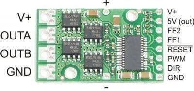 36V 9A Yüksək Güclü Motor Sürücü Kartı - 4