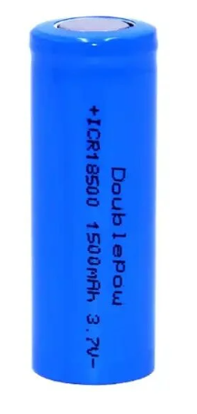 3.7V 1500mAh 18650 Li-ion Şarjlı Batareya - Başsız - 1