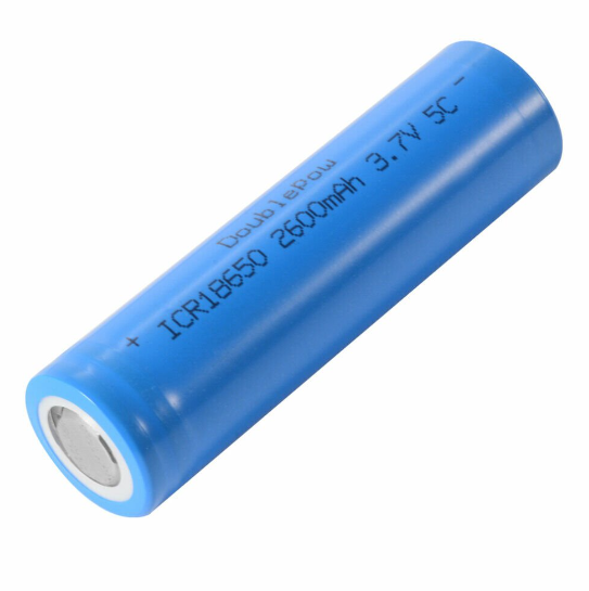 3.7V 2600mAh 18650 Li-ion Şarjlı Batareya - Başsız - 1