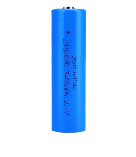 3.7V 3500mAh 18650 Li-ion Şarjlı Batareya - Başlı