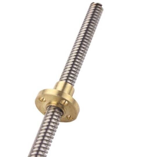3D Printer Vidalı Mil Somun - Lead Screw 350 mm x 8 mm