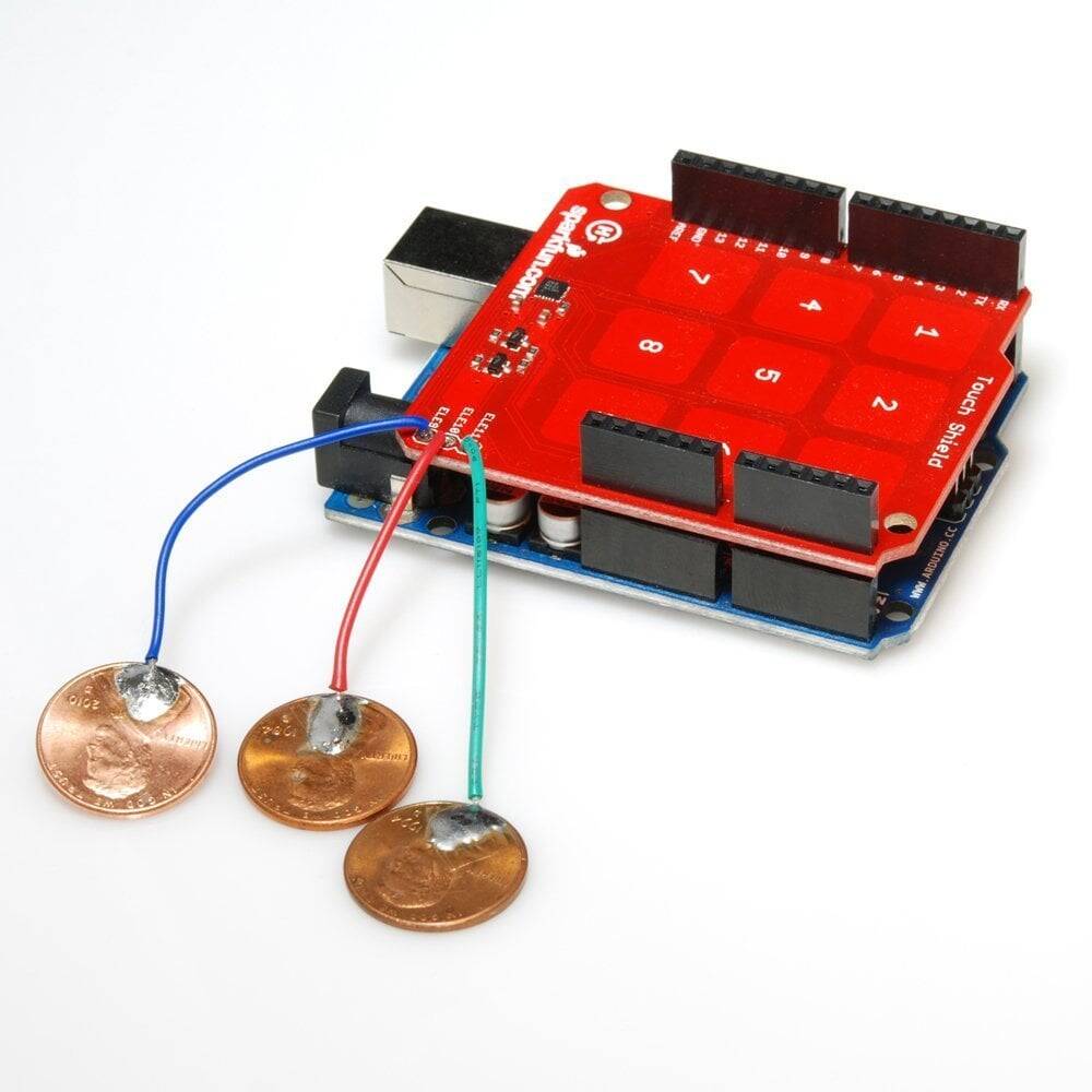 3x3 Kapasitiv Touch Keypad Shield - 1