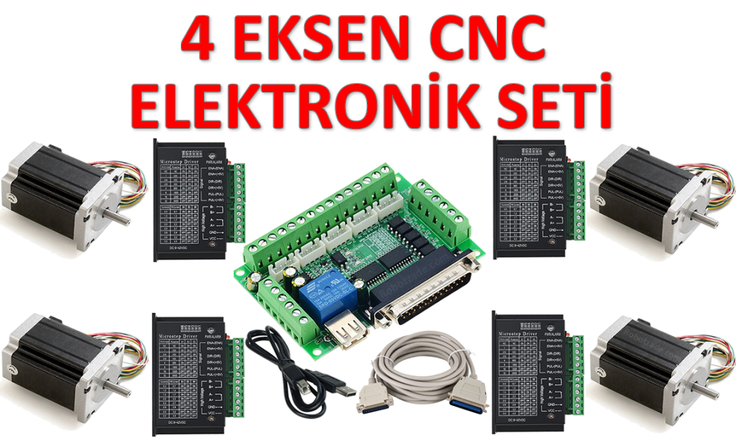 4 Oxlu CNC Elektronika Dəsti - 1