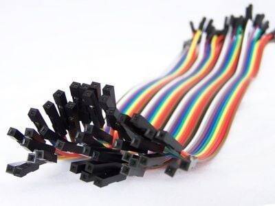 40 Pin Ayrılabilən Dişi-Dişi Jumper Kabel - 200 mm - 2