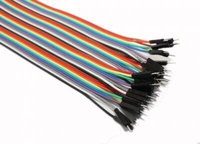 40 Pin Ayrılabilən Erkək-Erkək Jumper Kabel - 200 mm