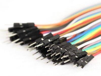40 Pin Ayrılabilən Erkək-Erkək Jumper Kabel - 200 mm - 2
