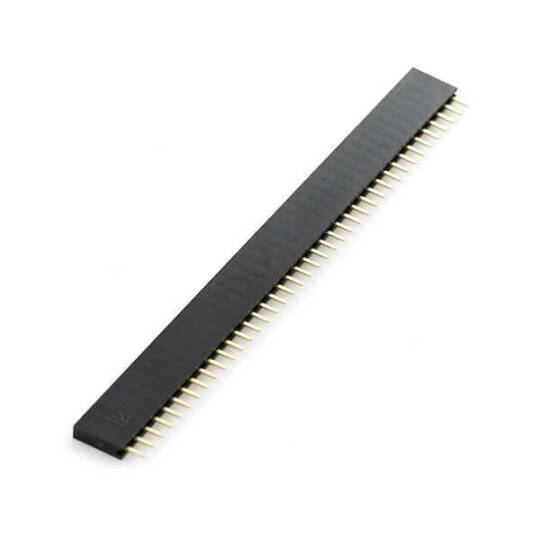 40 Pin Dişi Header 2.54mm Qara