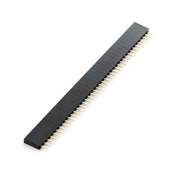 40 Pin Dişi Header 2.54mm Qara - 1