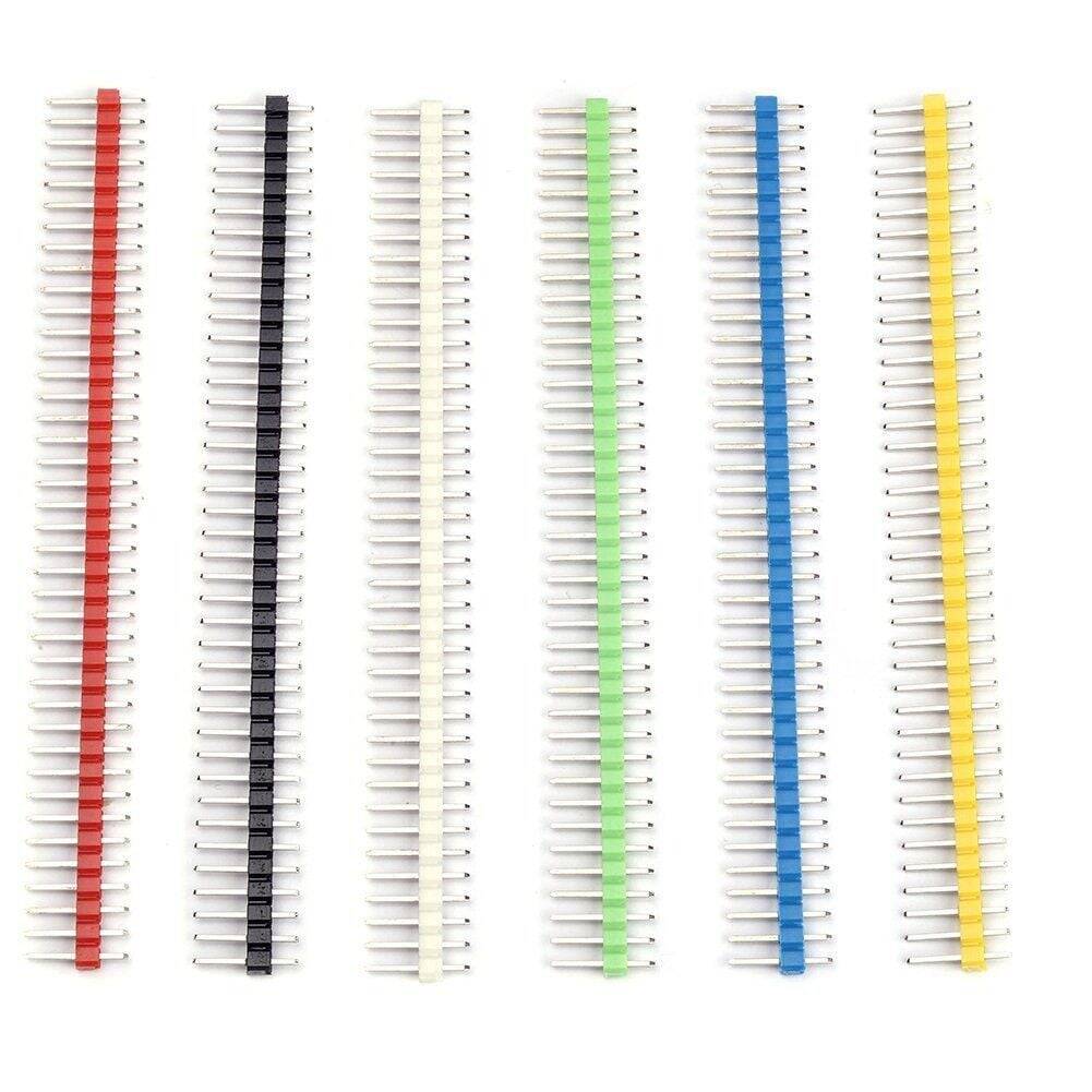 40 Pin Erkək Header 2.54mm Mavi - 1