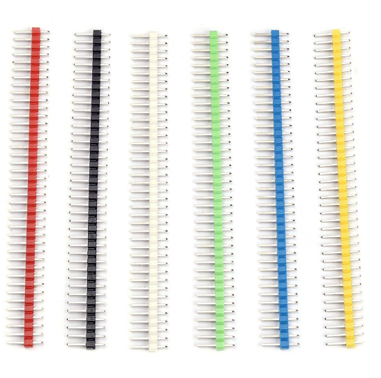 40 Pin Erkək Header 2.54mm Qara - 1