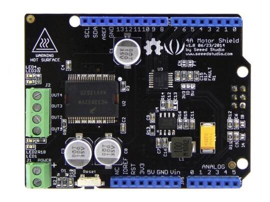 4A Motor Shield - MC33932 Arduino ilə Uyğun Cüt Motor Sürücü Kartı - 2