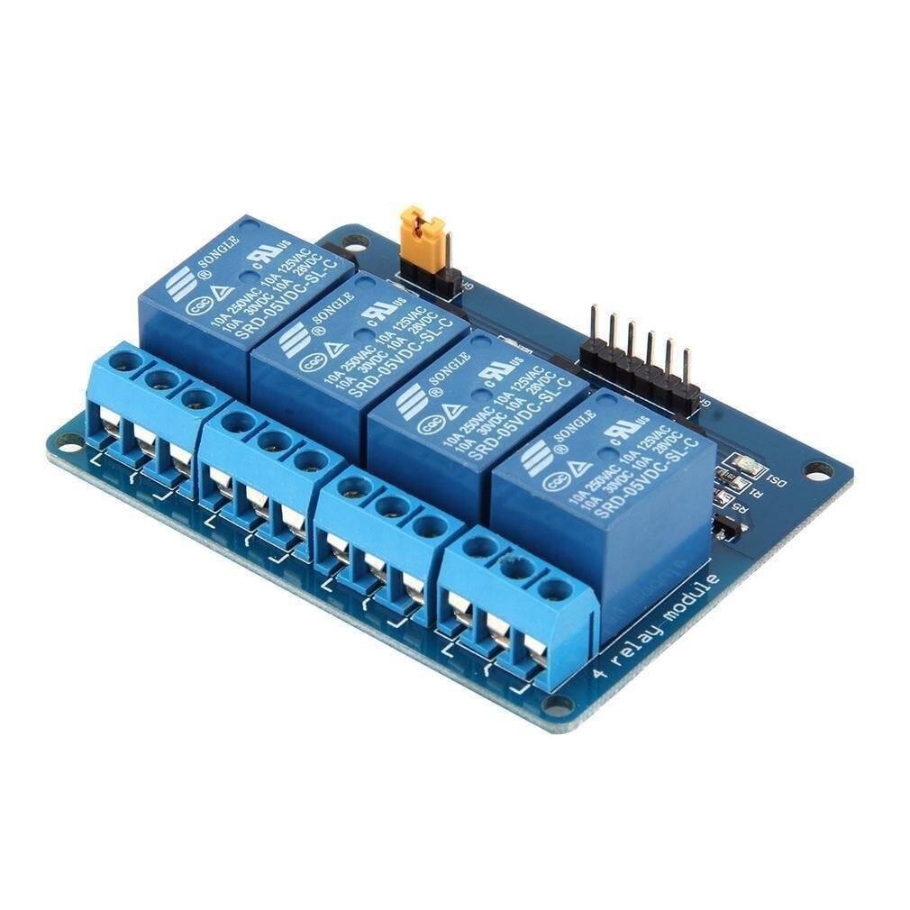 4′lü 5V Rele Kartı - 4 Way 5V Relay Module - 1
