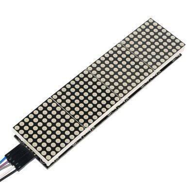 4′lü 8x8 Qırmızı Dot Matrix Board - 3