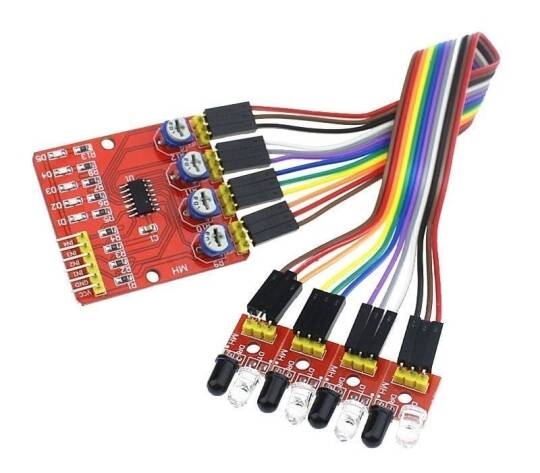 4'lü Xətt İzləyən Sensor Dəsti - 2