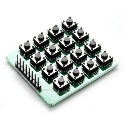 4x4 Push Buton Keypad - 2