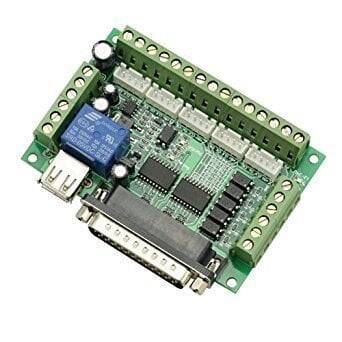 5 Oxlu LPT CNC Nəzarət Kartı PWM - Mavi - 4