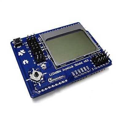 5110 LCD Joystick Shield - LCD4884 - 1