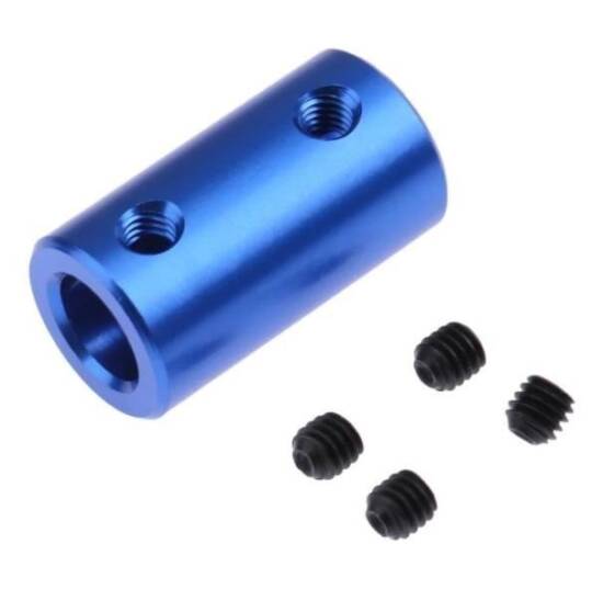 5mm x 8mm Deşikli Birləşmə - 1 Ədəd Qara - 1