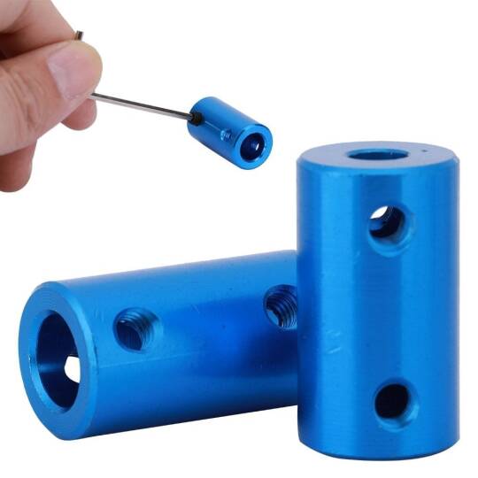 5mm x 8mm Deşikli Birləşmə - 1 Ədəd Qara - 2