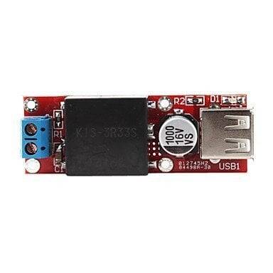 5V 3000mA USB Çıxışı Gərginlik Azaldıcı Requlyator Kartı - Step Down DC7-24V - 2
