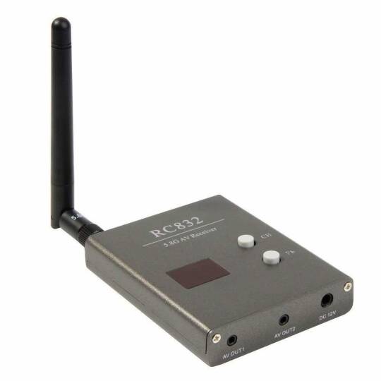 600mW 5.8GHz 5Km Görüntü Ötürücü və Alıcı Dəst RC832 TS832 - 4