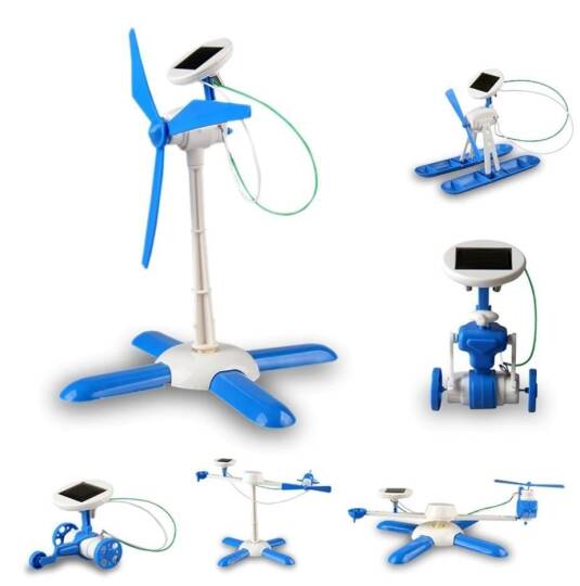 6′lı Günəş Enerjili Robot Dəsti