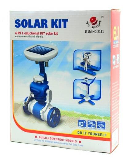 6′lı Günəş Enerjili Robot Dəsti - 2