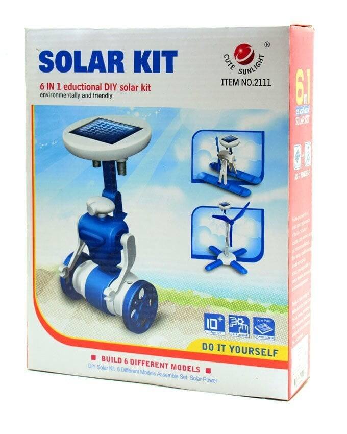 6′lı Günəş Enerjili Robot Dəsti - 2