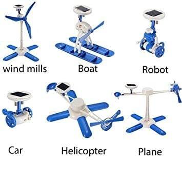 6′lı Günəş Enerjili Robot Dəsti - 3