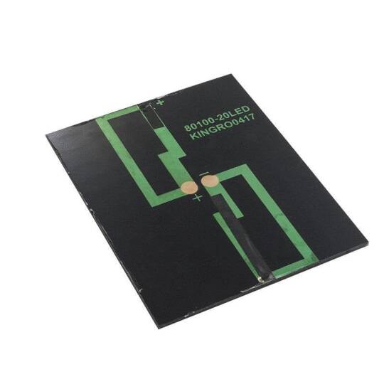 6V 200mA Günəş Paneli - 80x100mm - 2
