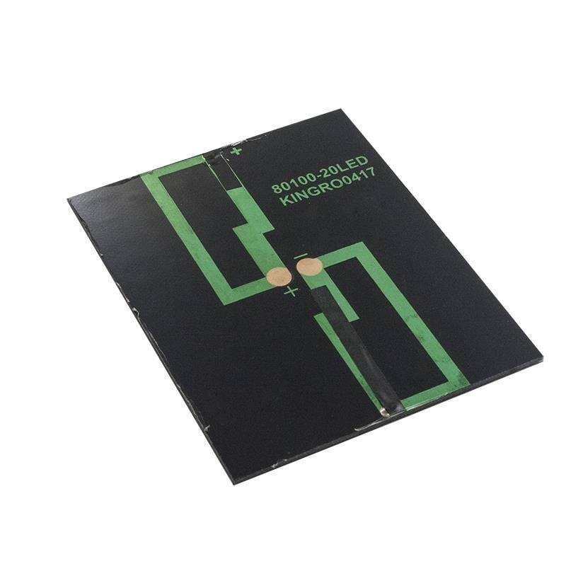6V 200mA Günəş Paneli - 80x100mm - 2