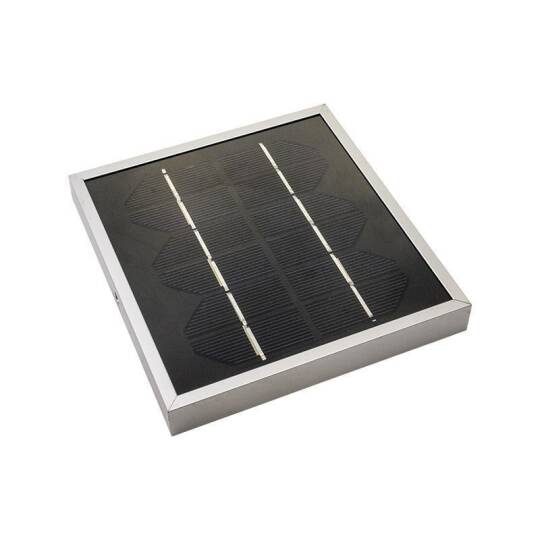 6V 600mA Su Keçirməyən Günəş Paneli - Alüminium Qutu 130x130mm