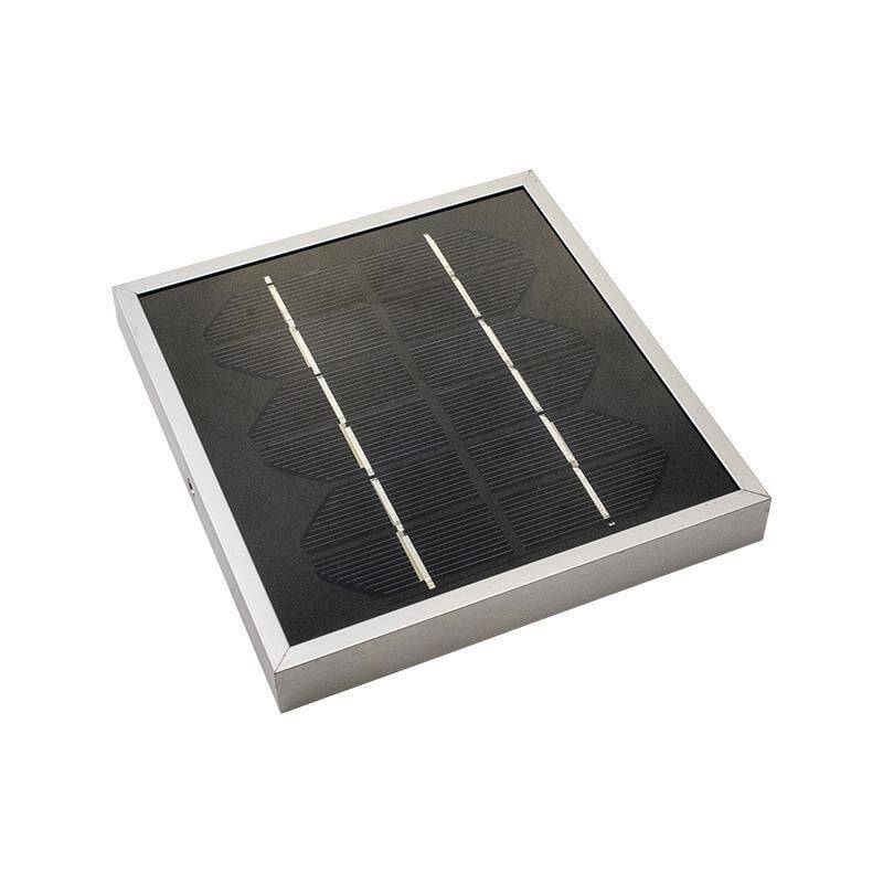 6V 600mA Su Keçirməyən Günəş Paneli - Alüminium Qutu 130x130mm - 1