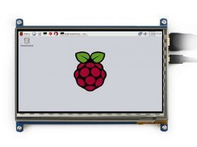 7 HDMI Kapasitiv Touch LCD Ekran - 1024x600 (C)