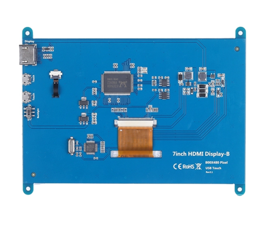 7 HDMI Touch LCD Ekran - 800x480 - 4