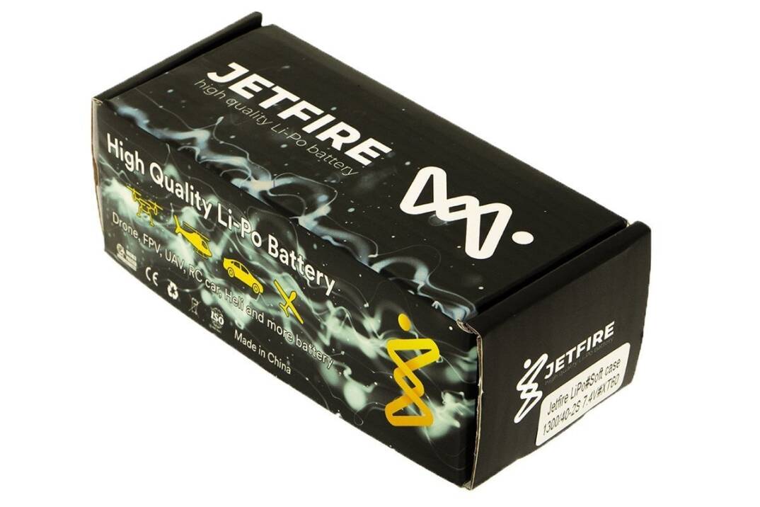 7.4V 1300mAh 40C Li-Po Batareya 2S JetFire Batareya - 3