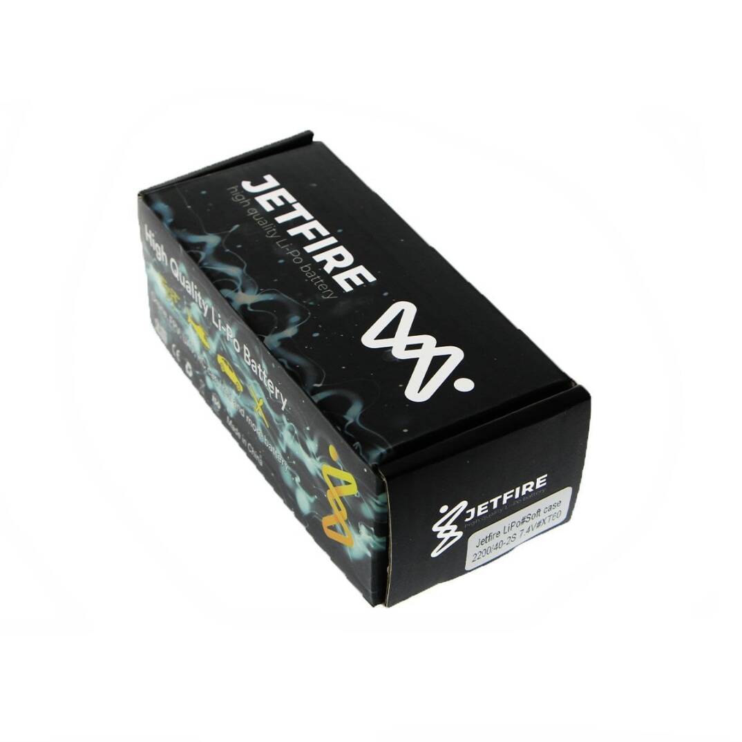 7.4V 2200mAh 40C Li-Po Batareya 2S JetFire Batareya - 3