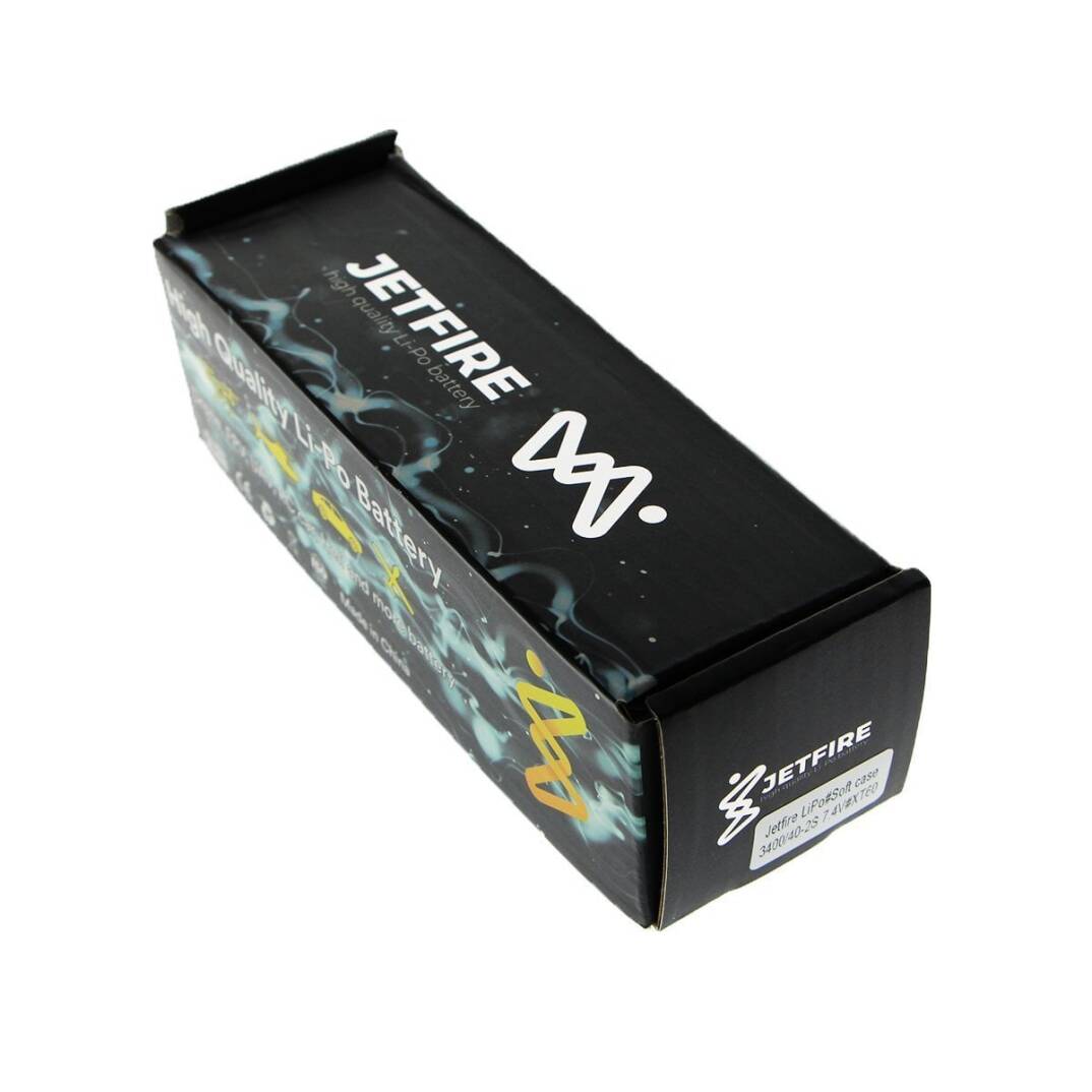 7.4V 3400mAh 40C Li-Po Batareya 2S JetFire Batareya - 3