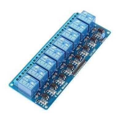 8′li 12V Rele Kartı - 8 Way 12V Relay Module - 2